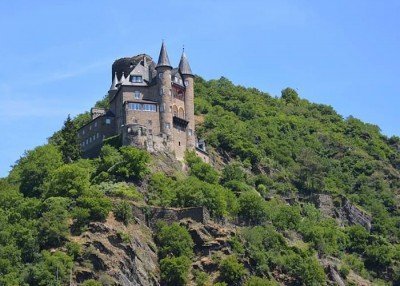 Rhine Castle in Germany