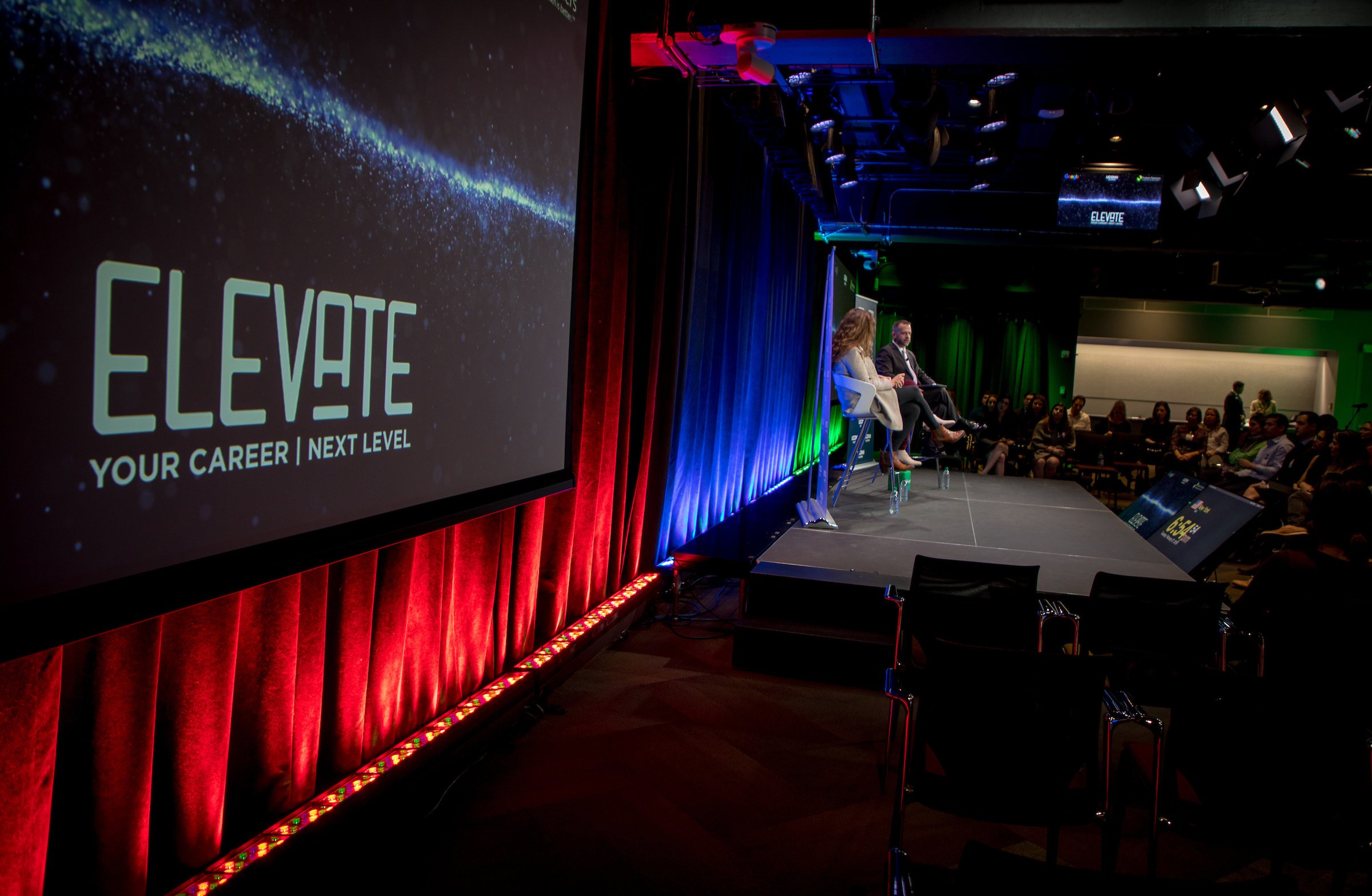 the UConn Alumni Elevate event at Google Headquarters