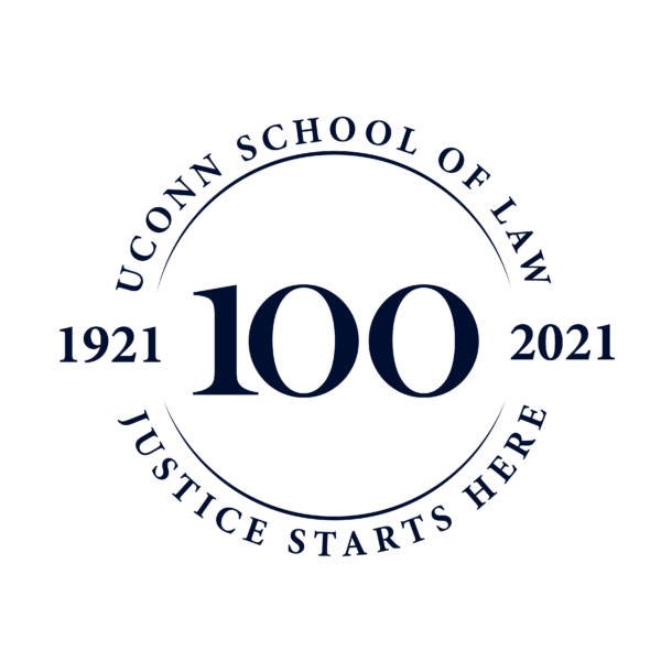 uconn law centennial logo